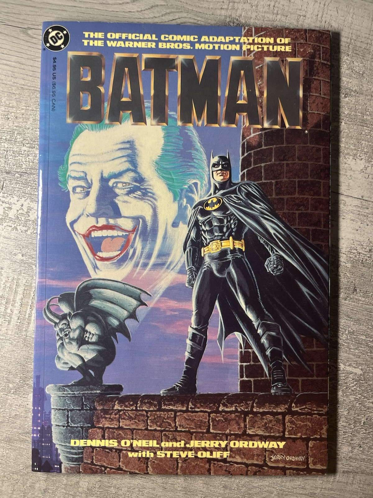 Batman: the Official Comic Adaptation of the Warner Bros. Motion Picture 1989