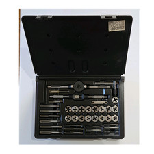 Vintage Craftsman Tap Die Set SAE Threading Kit USA Made - Missing 3 Pieces