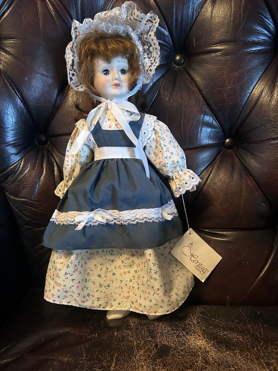 Vintage Heritage Musical Porcelain Doll from Heritage Collectors