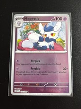 Meowstic 34/88 Reverse Holo Perfect Order English TCG Pokémon NM/MINT