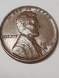 1960-D Small Date  Lincoln  You Can See I Have them both. Rare Find The Left One
