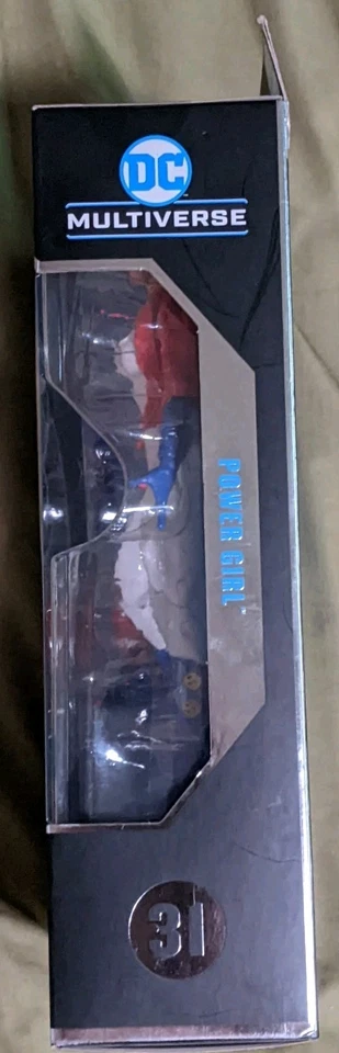 Todd McFarlane DC Multiverse Power Girl 收藏版白金追逐 31 全新 — 第 4/4 张图片