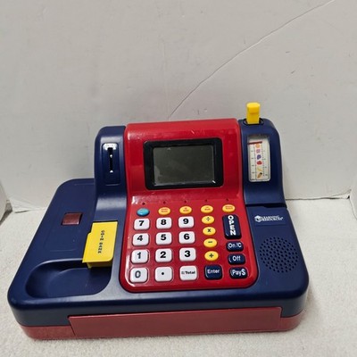 Learning Resources Pretend Play Teaching Cash Register LER2690   EUC
