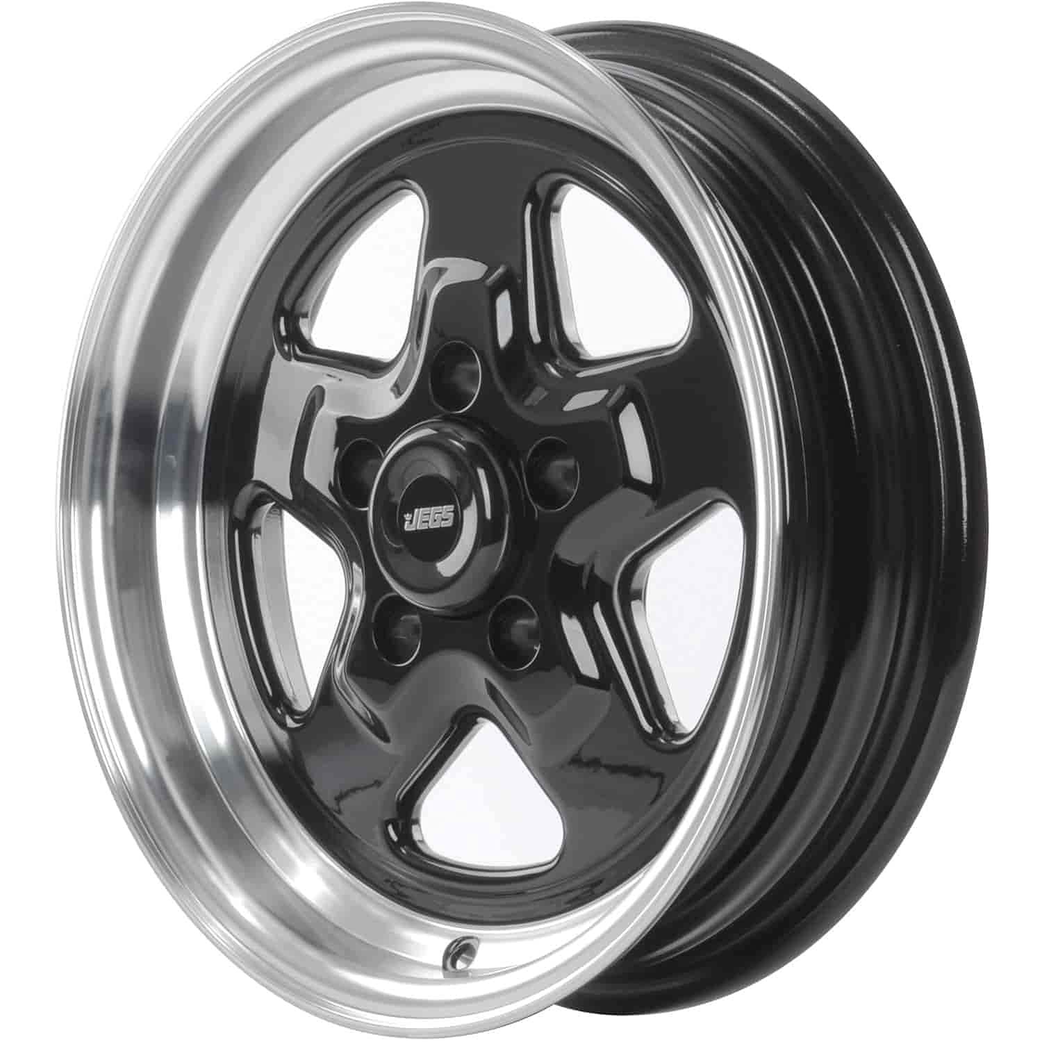 JEGS 66152 Sport Star 5-Spoke Wheel [Size: 15" x 4"]