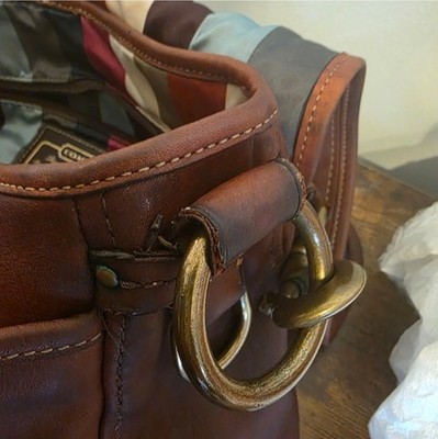 Coach 11134 Ali Whiskey Vachetta Leather Shoulder Bag 65th