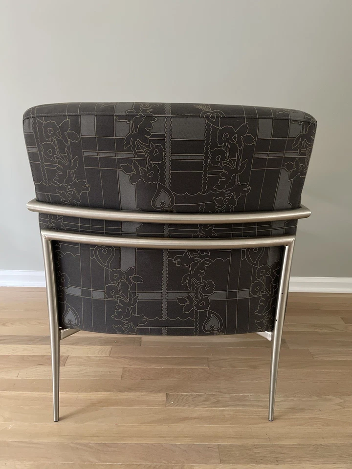 Sillón brazo metal retro vintage raro Foto 2 de 4