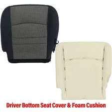 Driver Bottom Seat Cover & Foam Cushion For Dodge Ram 1500 2500 ST SLT 2009-2012