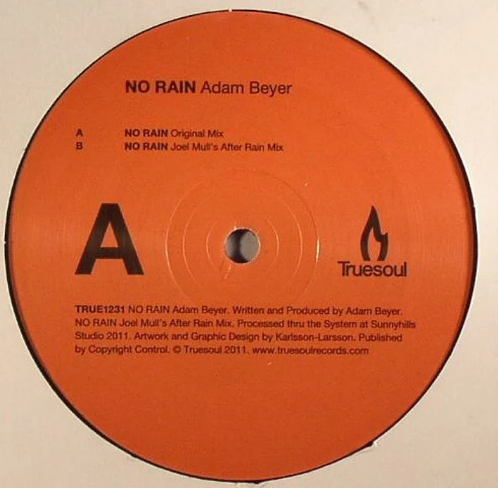 No Rain 12" Vinyl