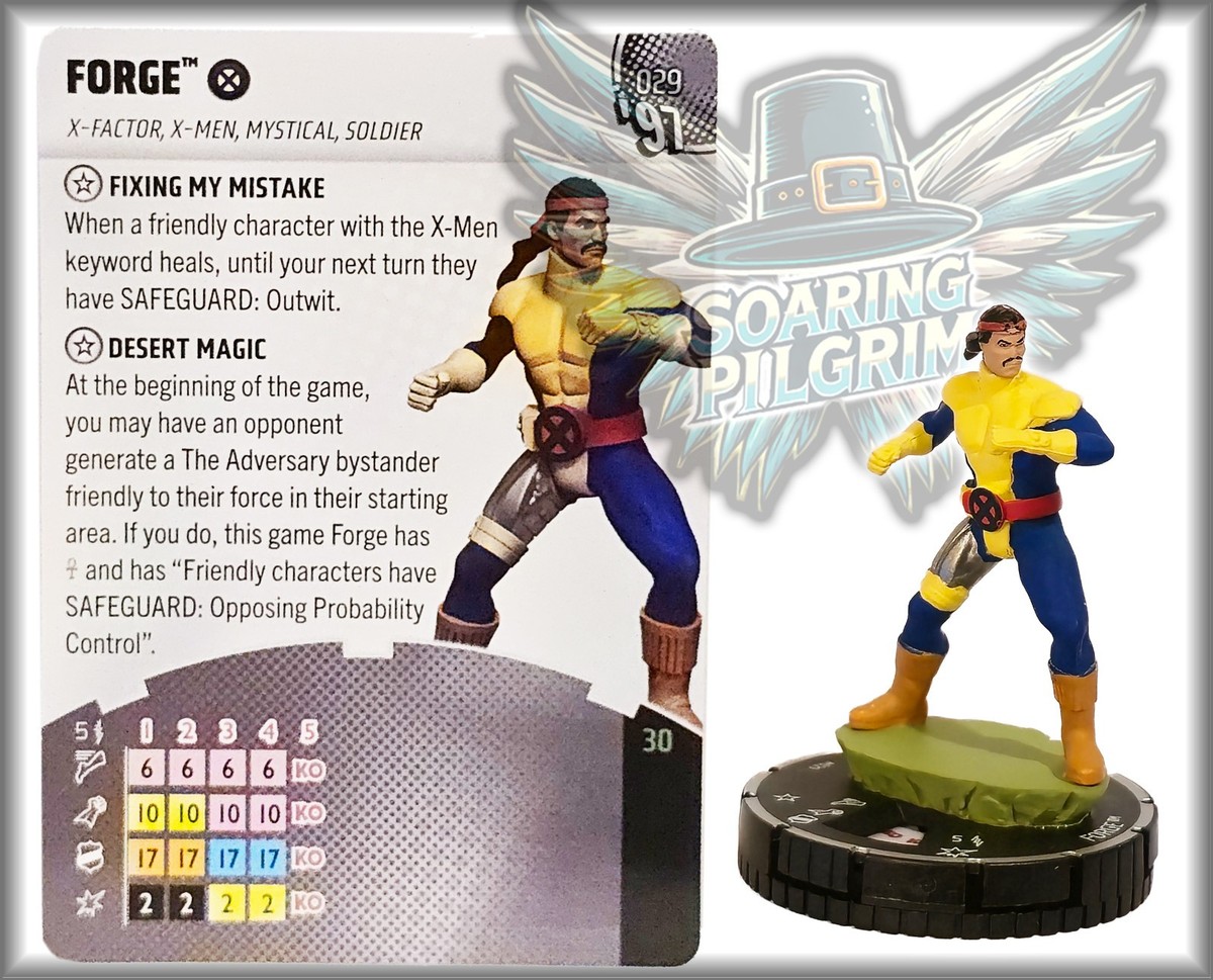 Marvel Heroclix FORGE - 029 - RARE X-Men '97 Set | eBay