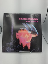 Black Sabbath CLEAR Paranoid 1975 LP 2011 Press EX/EX RARE OZZY NEMS LIMITED
