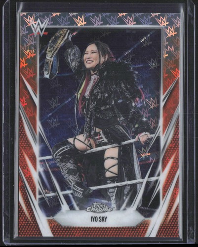 Iyo Sky #35 2026 Topps Chrome WWE card