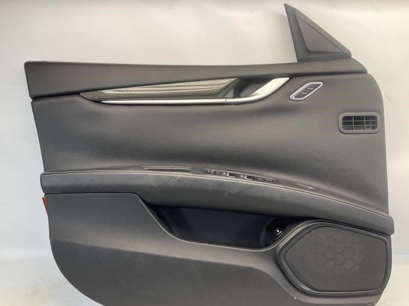 14-17 Maserati Ghibli SQ4 Interior Front Left Driver Door Trim Panel w/ Switch Q