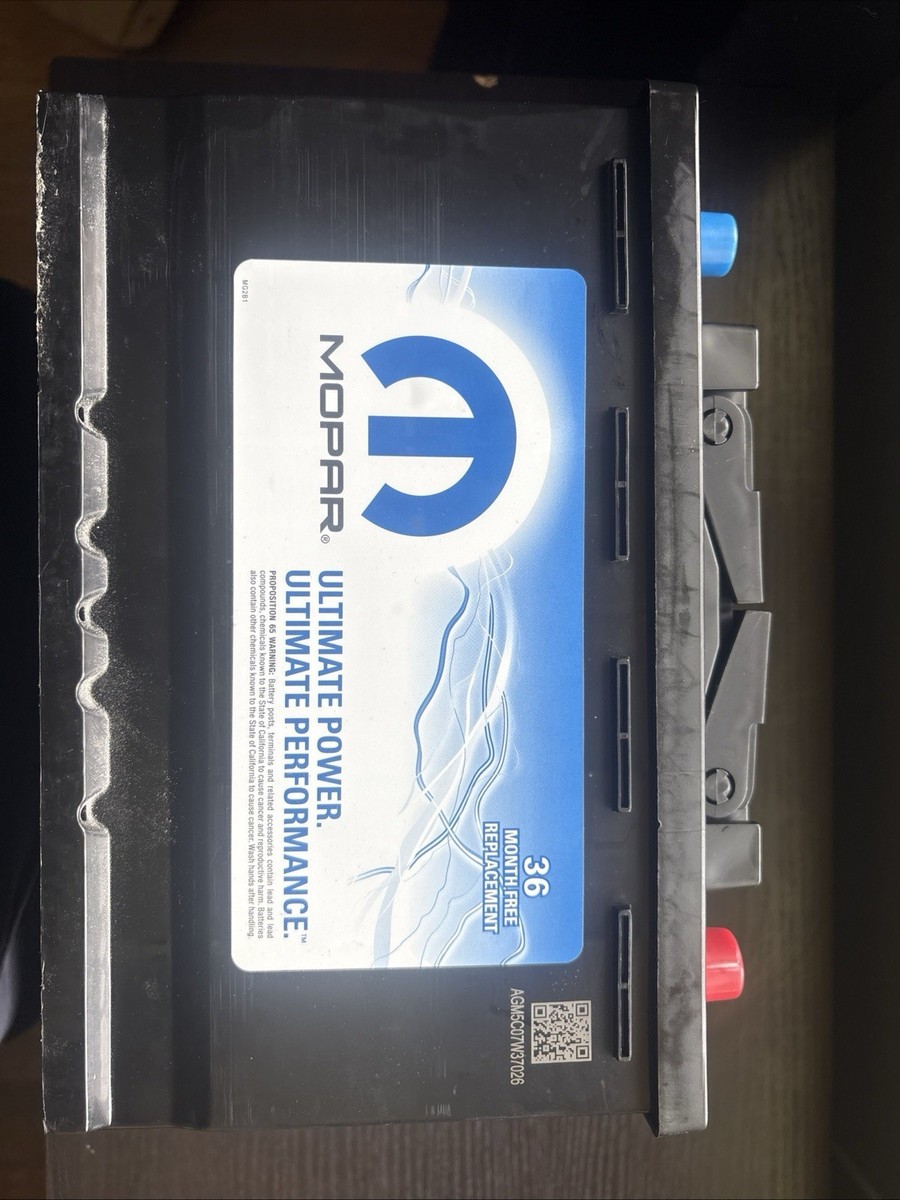 Vehicle Battery Mopar BBH6A001AA for sale online | eBay