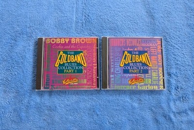 THE GOLDBAND BLUES COLLECTION Part 1 & 2 CD Lot Compilation Collectables