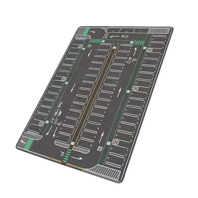 1/64 Parking Lot Mouse Pad Mat Model Car Vehicle Scene Display Large Garage Toy/