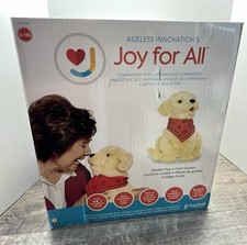 Ageless Innovations Joy For All Companion Pet Pup Interactive Dog Golden Pup