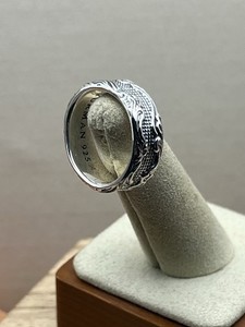 Bague Homme David Yurman PETRVS En Argent Sterling – Motif Cheval Rose, Taille 5.5