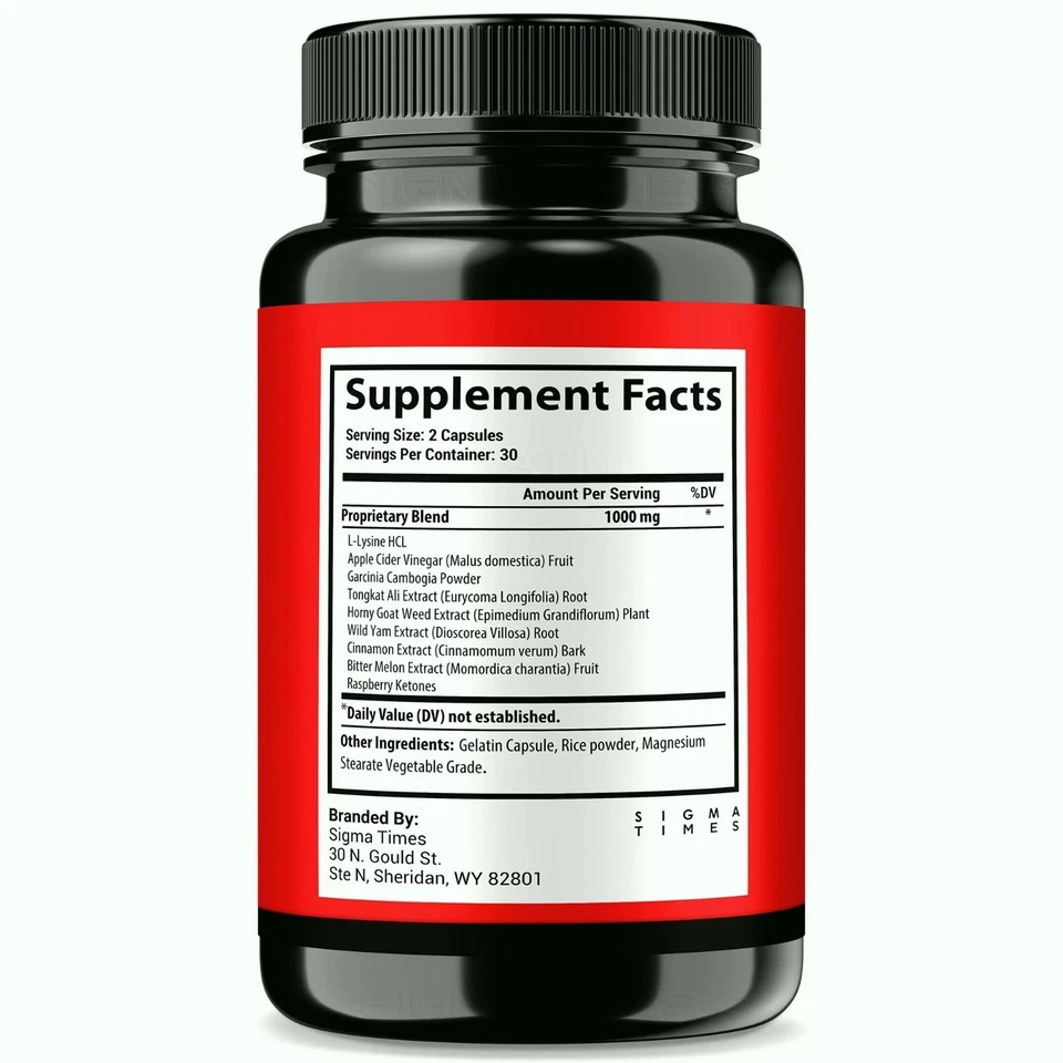 Manboa Pills for Men 1000mg Vitamin Supplement 60 Capsules FREE AU SHIPPING - image 2 of 4