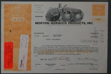 Morton-Norwich Products, Inc. 1971 1000 akcji