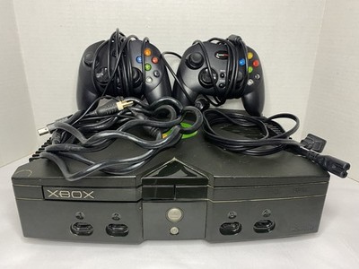 Microsoft Original Xbox console Bundle - Black - Tested/works