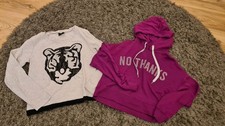 2er Set Pullover Mit Glitzer Details Gr S