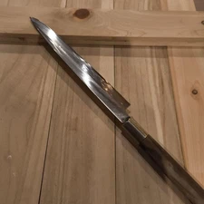 Japanese Kitchen Knife Chef Knife Premium quality Sashimi Yanagiba Used #24