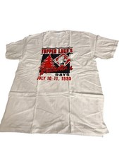 VINTAGE Tupper Lakes Woodsmen Days 1999 T-Shirt Tshirt sz L Hanes 50/50 A 