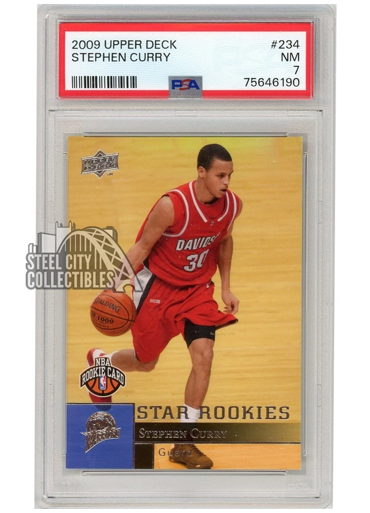 NBAカード　Stephen Curry Rookie PSA 10 Upper Deck Stephen Curry Basketball 2009-10 Season Sports Trading