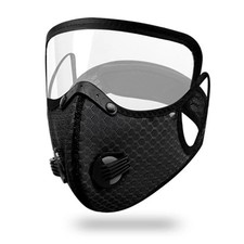 New Cycling Face Mask with Filter Goggles Dust Mask Sport Washable Reusable Face