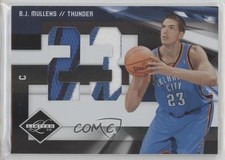 2009 Limited Freshman Jumbo Jersey Numbers Prime 5/10 Byron Mullens BJ #22 ql7
