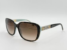 TIFFANY Co Sunglasses TF4120B 8134/3B Tortoise w/brown gradient ITALY AUTHENTIC