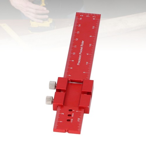 Woodworking Ruler Marking Ruler Anodized Aluminum Alloy For Mechanical ...