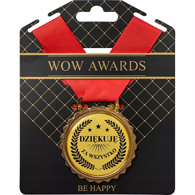 5900094235751 MEDAL WOW AWARDS - DZIKUJ - Be Happy 3490₽