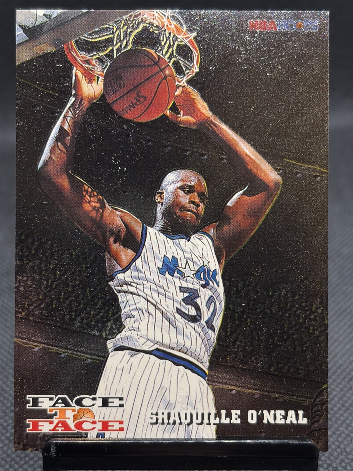 1993-94 NBA Hoops Face to Face Shaquille O'Neal / David Robinson #FTF1