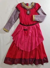 Disney Wish Dahlia Costume Size 7/8 Girls Dress Up Fairytale Dress