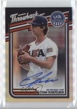 2026 Panini Stars & Stripes Prizm 82/199 Ethan Schiefelbein #TS-ES Auto 0j81