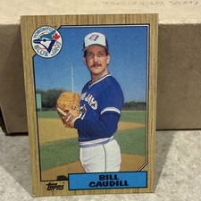 Topps 1987 Bill Caudill #733 Toronto Blue Jays MLB Baseball Card Base Set