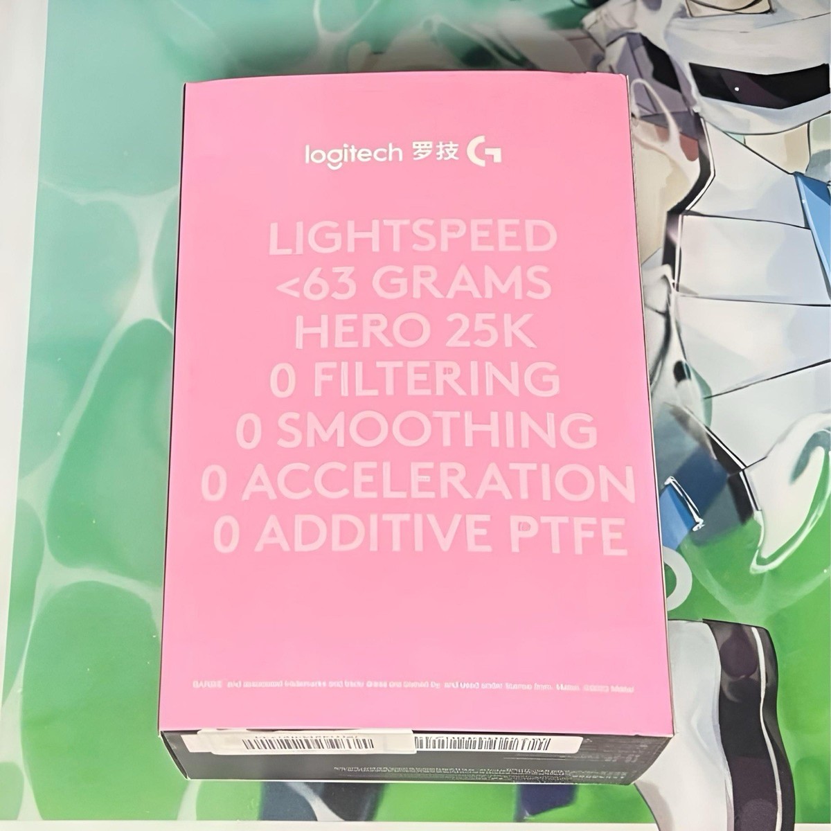 Logitech G PRO X SUPERLIGHT Wireless Mouse Barbie Green Pink