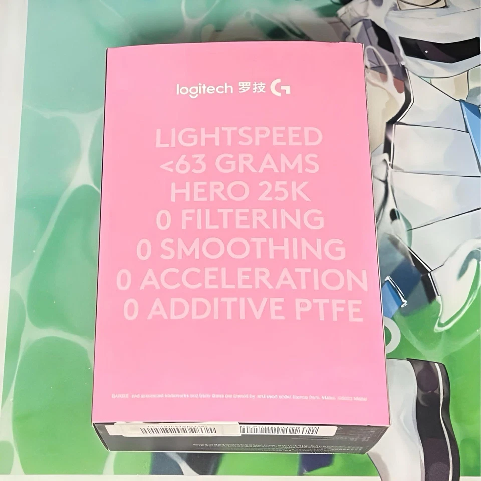 Logitech G PRO X SUPERLIGHT Wireless Mouse Barbie Green Pink Limited Color New   - Image 3 of 3