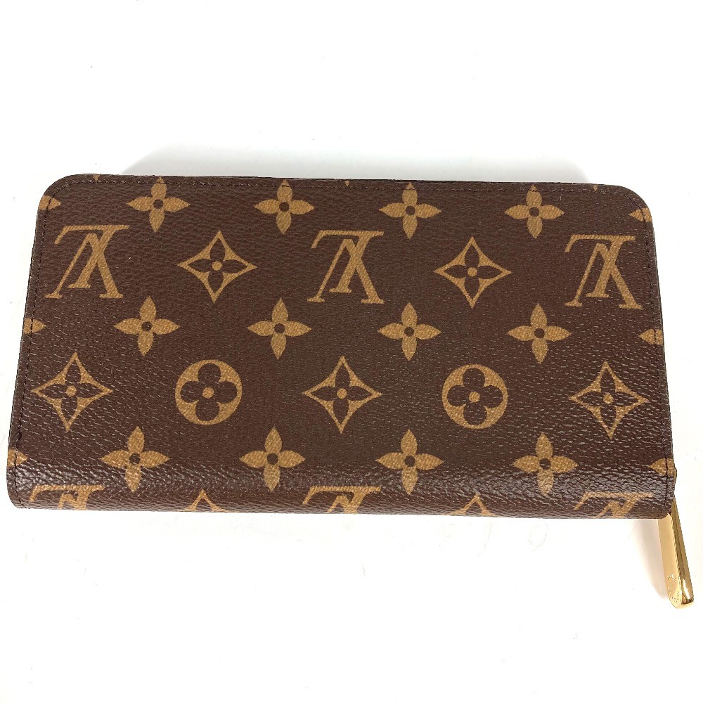 VUITTON 財布 LOUIS VUITTON M41895 Monogram Zippy Wallet Zip Around Wallet Brown