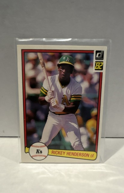 1982 Donruss - Rickey Henderson #113