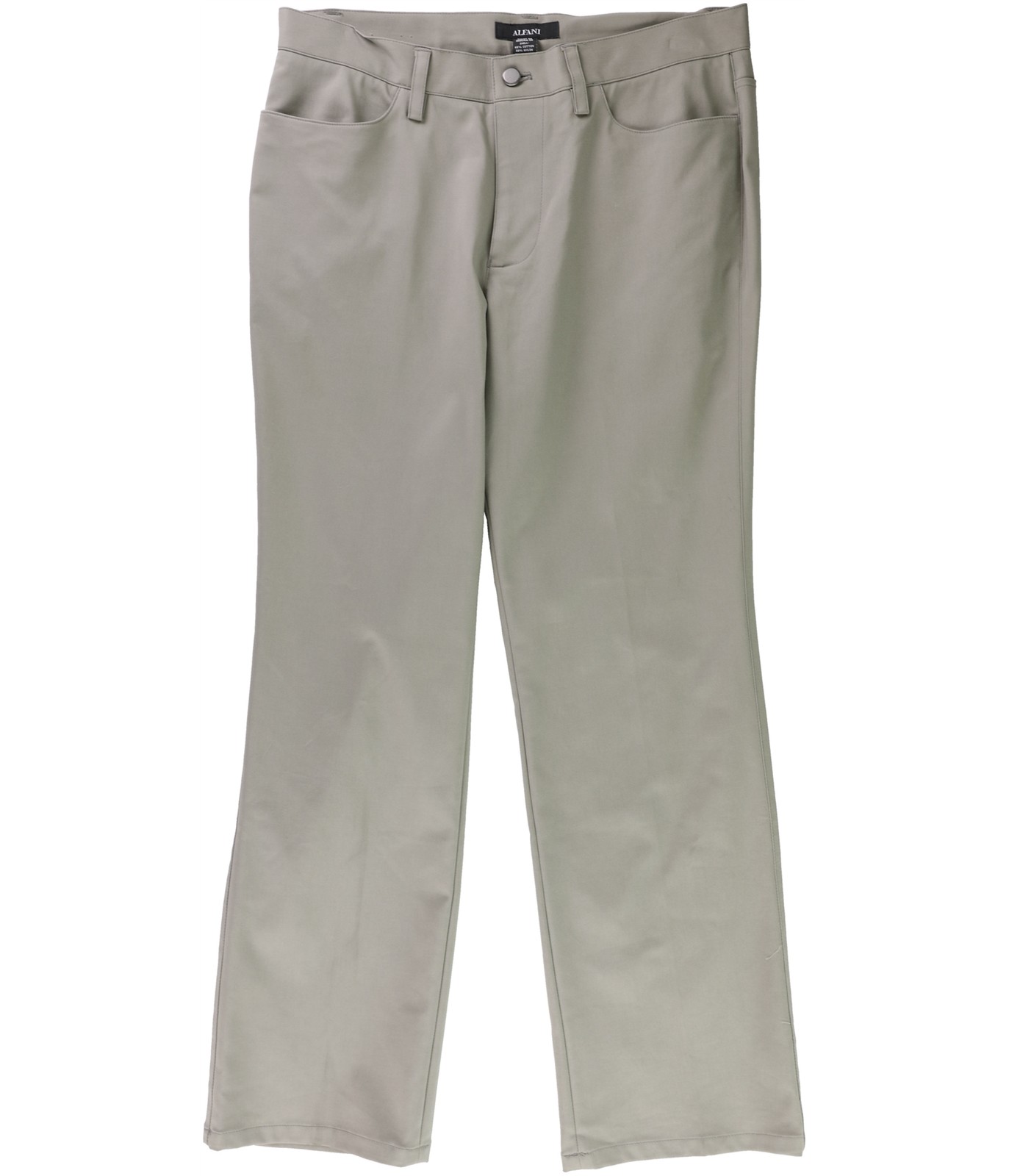 Повседневные брюки Alfani Mens Luxe Stretch серые 34W x 30L 6490₽