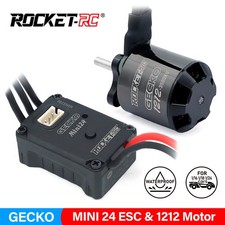 ROCKET-RC GECKO MINI24 ESC Brushless Motor For 1/16 1/18 1/24 RC Crawlers Cars