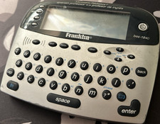 Franklin BES-1840 English-Spanish Handheld Translator Voice QWERTY Battery