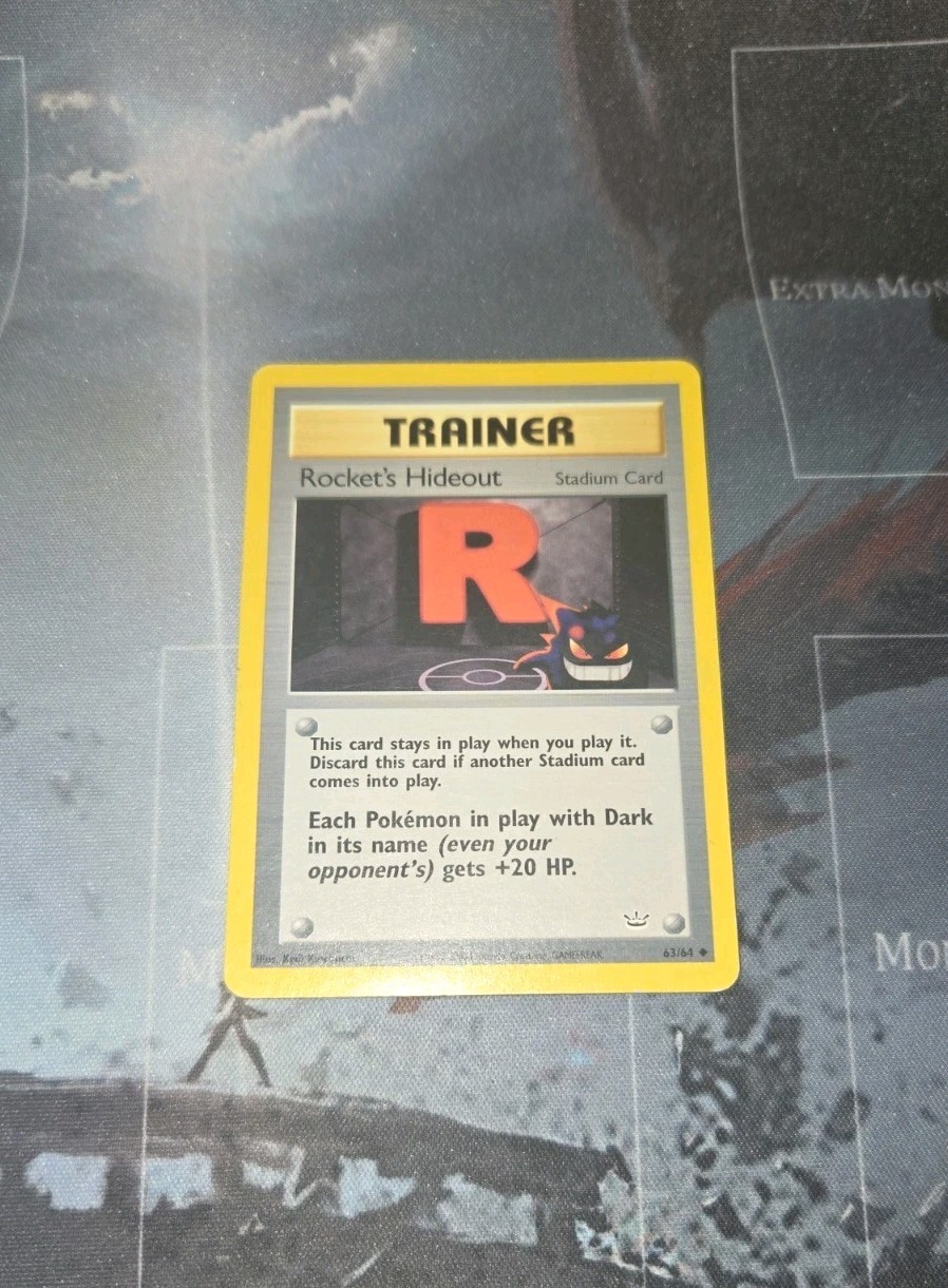 Rocket's Hideout 63/64 Neo Revelation Regular Pokémon Vintage LP
