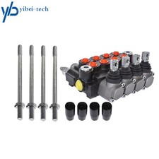 4 Spool 11 GPM 3625PSI Hydraulic Monoblock Double Acting Control Valve