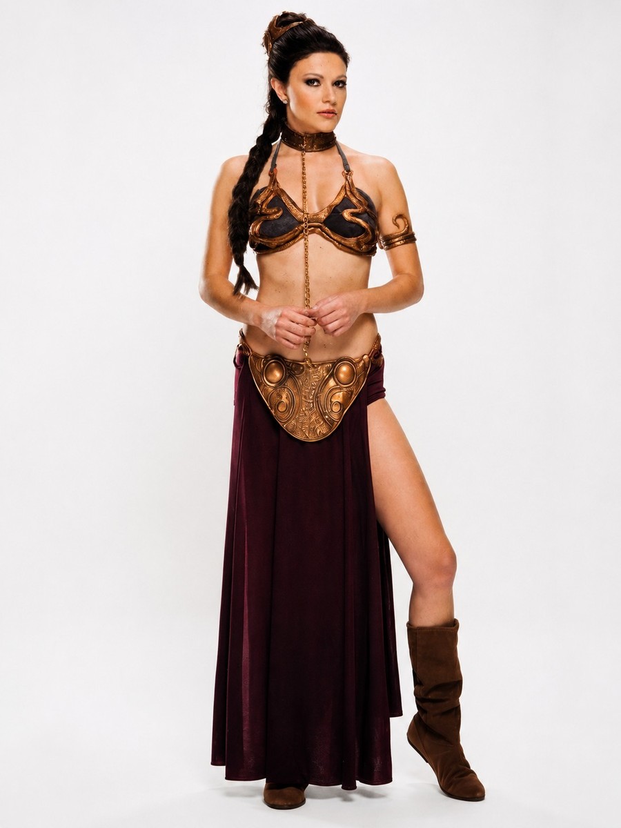 strapless open back dress Princess Leia Cosplay Costume Star Wars Leia Dress For Women Plus Size   Lydiacosplay