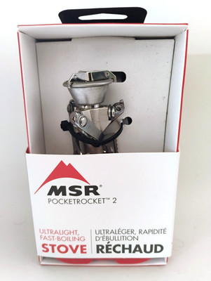 MSR Pocket Rocket 2 - Stove Camping Backpacking Ultralight Windproof 