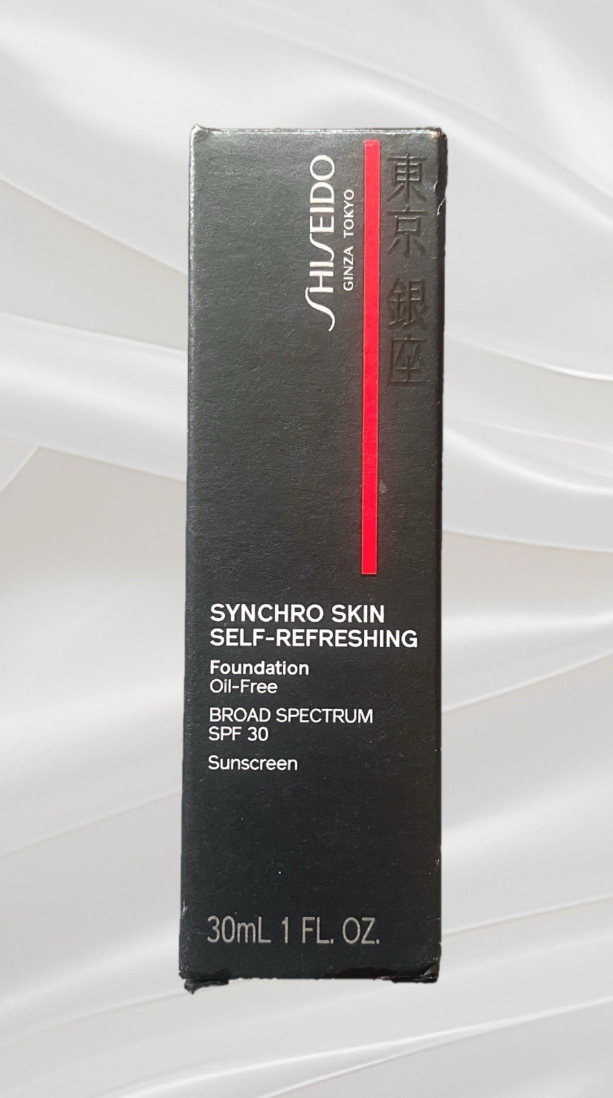 Shiseido 120 Ivory Synchro Skin Refreshing Foundation Oil Fr