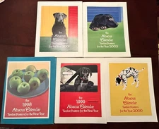 Dana Heacock Abacus Calendar LOT 1998 1999 2000  2001 2002 Lithograph  Prints